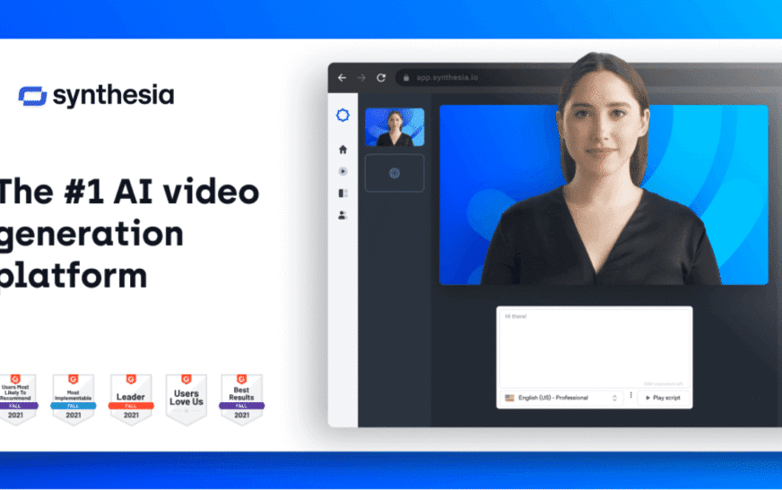 Black Friday Deal on Synthesia AI Avatar -Coupon Code Inside: Up to 50%