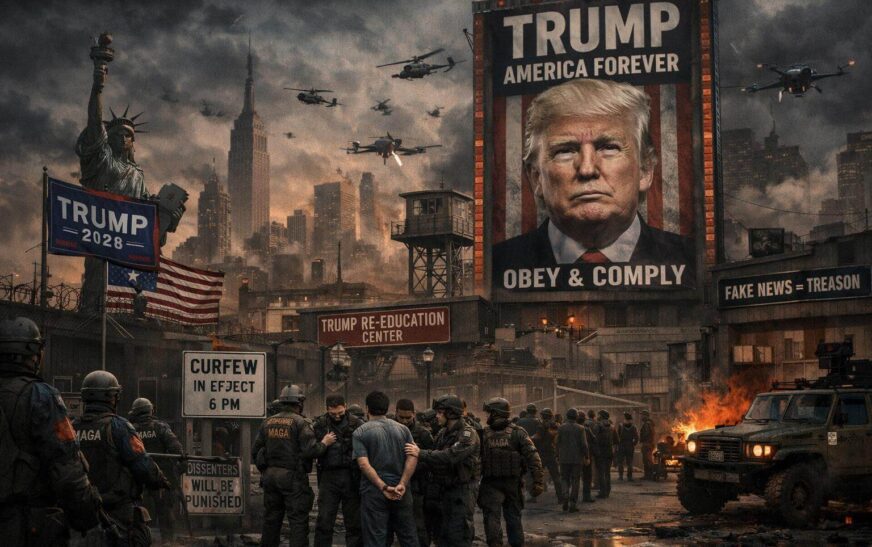 AI-Generated Images Show Possible Futures for the U.S. Under Trump