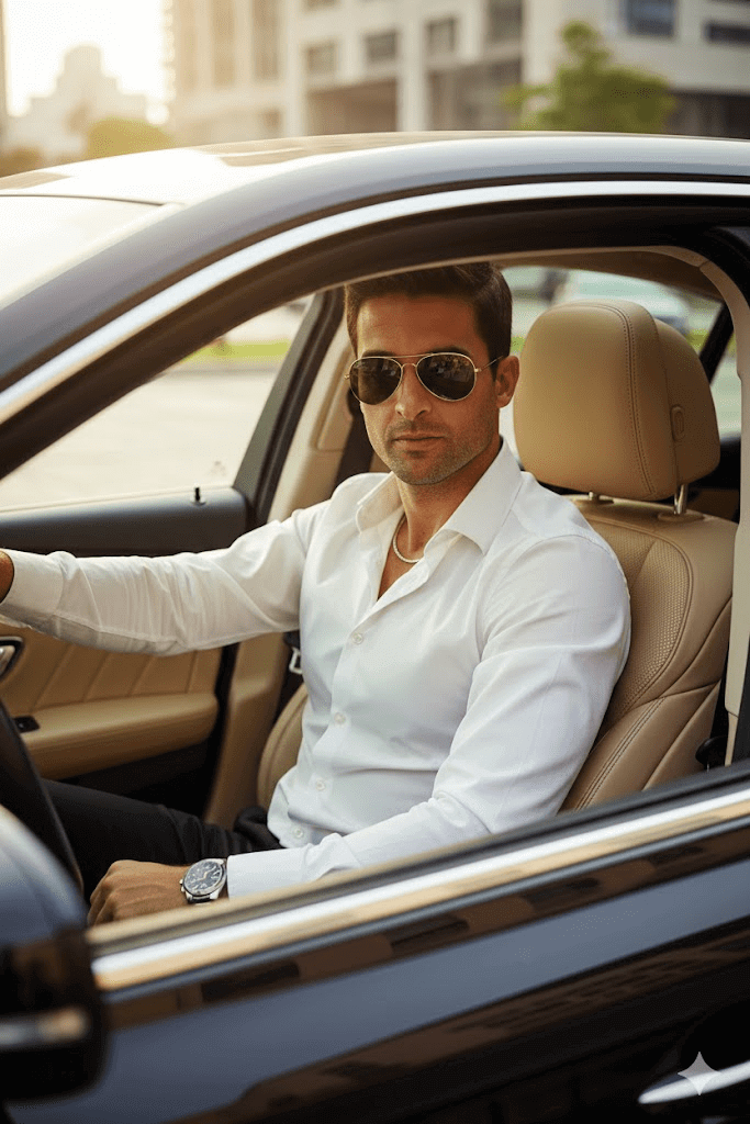 Luxury Car Cinematic Portrait (Boy)